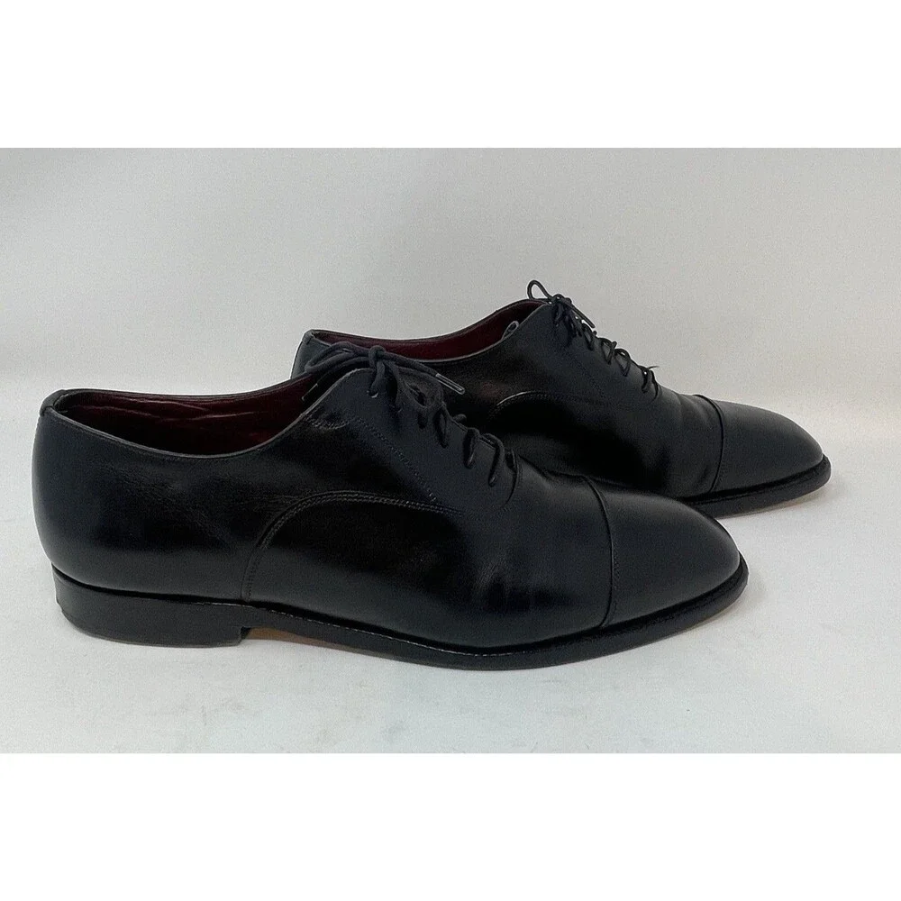 Church's Masterclass Custom Grade Men's Black Leather Oxford Dress Shoes Sz 9.5